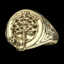 Load image into Gallery viewer, Anderson Clan Crest Signet Ring - Celtic Scot Jewelry Rings
