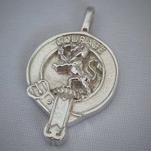 Load image into Gallery viewer, Cumming Clan Crest Pendant Scot Jewelry Charms & Pendants