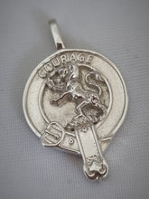Load image into Gallery viewer, Cumming Clan Crest Pendant Scot Jewelry Charms & Pendants
