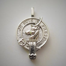 Load image into Gallery viewer, Fraser Clan Crest Pendant Scot Jewelry Charms &amp; Pendants
