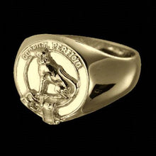 Load image into Gallery viewer, Hunter Clan Crest Signet Ring Scot Jewelry Rings
