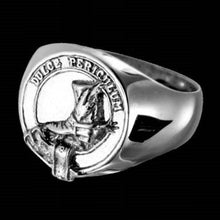 Load image into Gallery viewer, MacAuley Clan Crest Signet Ring Scot Jewelry Rings
