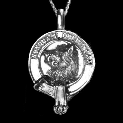 MacIver Clan Crest Pendant Scot Jewelry Charms & Pendants