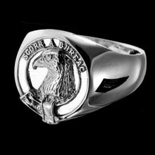 Load image into Gallery viewer, MacNicol Clan Crest Signet Ring Scot Jewelry Rings
