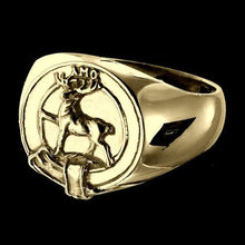 Load image into Gallery viewer, Scott Clan Crest Signet Ring Scot Jewelry Rings
