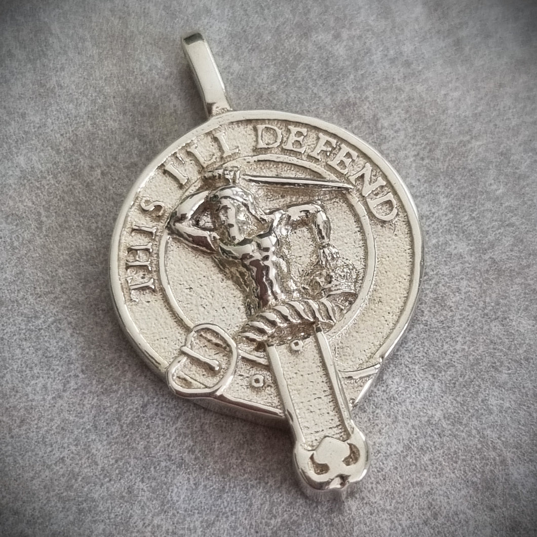 MacFarlane Clan Crest Pendant