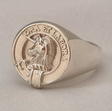 Load image into Gallery viewer, Ramsay Clan Crest Signet Ring Scot Jewelry Rings
