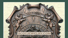 Load image into Gallery viewer, Anderson clan crest print top half

