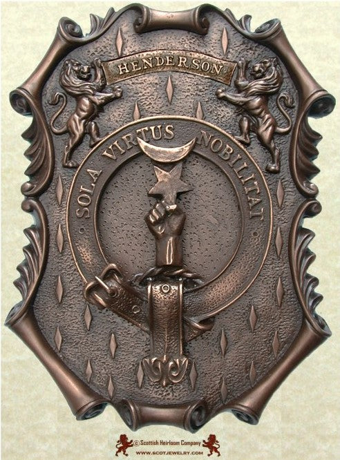 Henderson clan crest wall print
