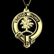 Load image into Gallery viewer, Anderson Clan Crest Pendant - large round Scot Jewelry Charms &amp; Pendants
