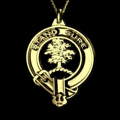 Anderson Clan Crest Pendant - large round Scot Jewelry Charms & Pendants