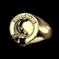 Armstrong Clan Crest Signet Ring Scot Jewelry Rings