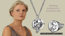 Load image into Gallery viewer, Bruce Clan Crest Pendant Scot Jewelry Charms &amp; Pendants
