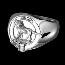 Load image into Gallery viewer, Bruce Clan Crest Signet Ring Scot Jewelry Rings
