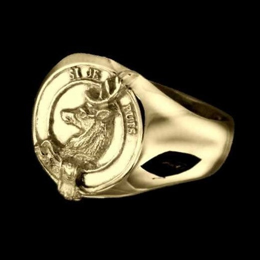 Colquhoun Clan Crest Signet Ring Scot Jewelry Rings