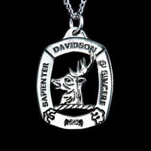 Load image into Gallery viewer, Davidson Clan Crest Pendant - large Scot Jewelry Charms &amp; Pendants
