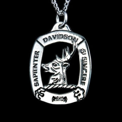 Davidson Clan Crest Pendant - large Scot Jewelry Charms & Pendants