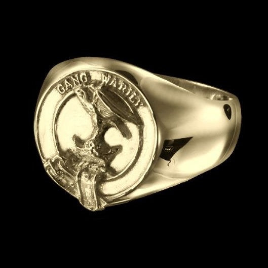 Drummond Clan Crest Signet Ring Scot Jewelry Rings