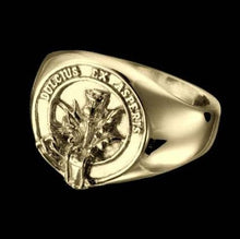 Load image into Gallery viewer, Ferguson Clan Crest Signet Ring Scot Jewelry Rings
