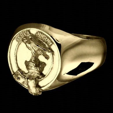 Hay Clan Crest Signet Ring Scot Jewelry Rings