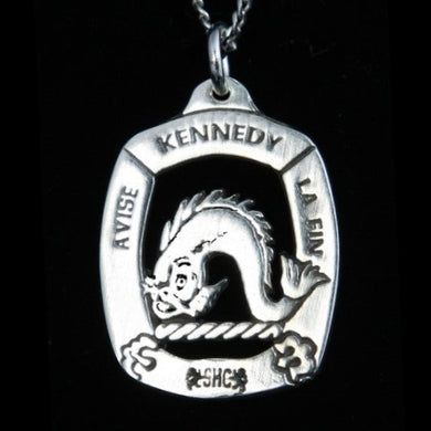 Kennedy Clan Crest Pendant - large Scot Jewelry Charms & Pendants