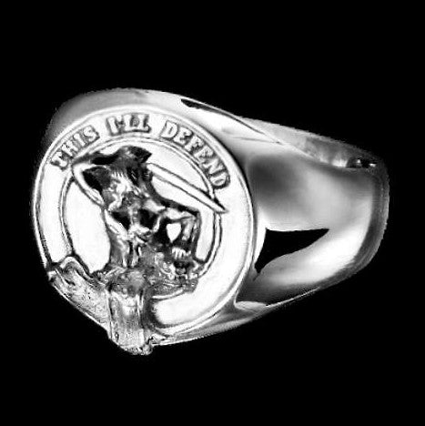 MacFarlane Clan Crest Signet Ring Scot Jewelry Rings