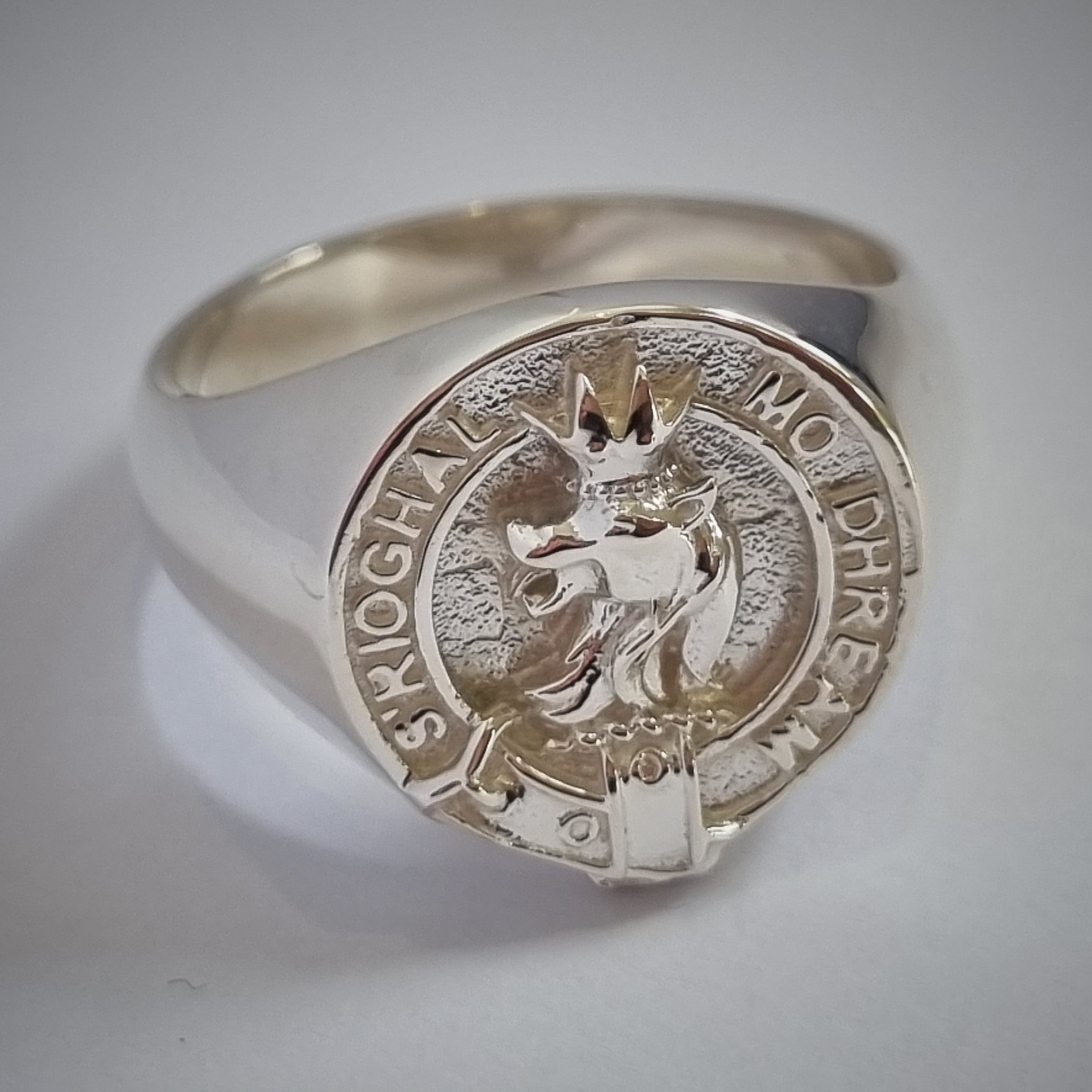 MacGregor Clan Crest Signet Ring – Scot Jewelry