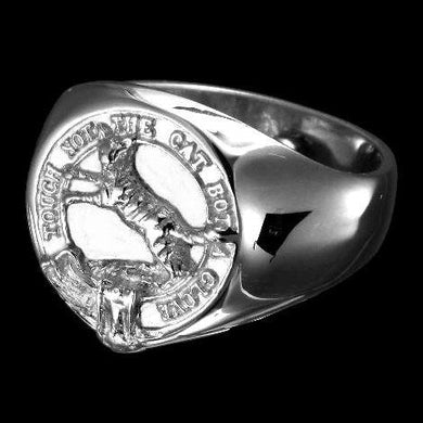MacKintosh Clan Crest Signet Ring Scot Jewelry Rings