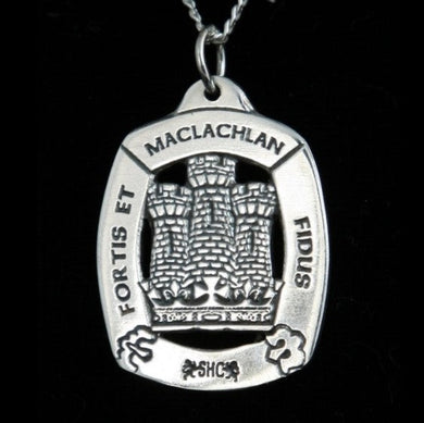 MacLachlan Clan Crest Pendant - large Scot Jewelry Charms & Pendants
