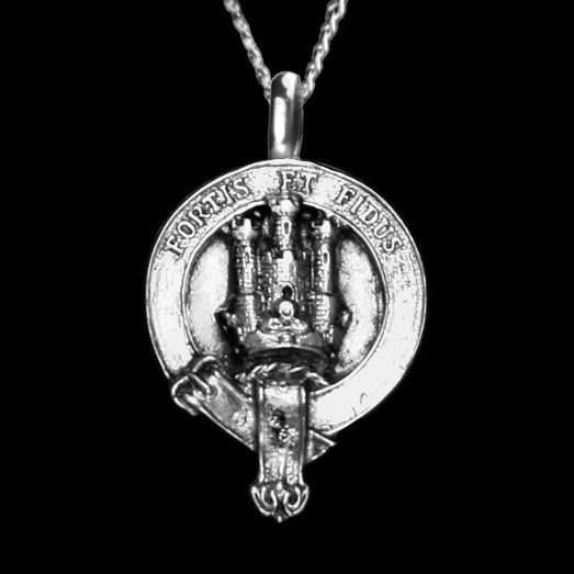 MacLachlan Clan Crest Pendant Scot Jewelry Charms & Pendants