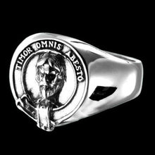 Load image into Gallery viewer, MacNab Clan Crest Signet Ring Scot Jewelry Rings
