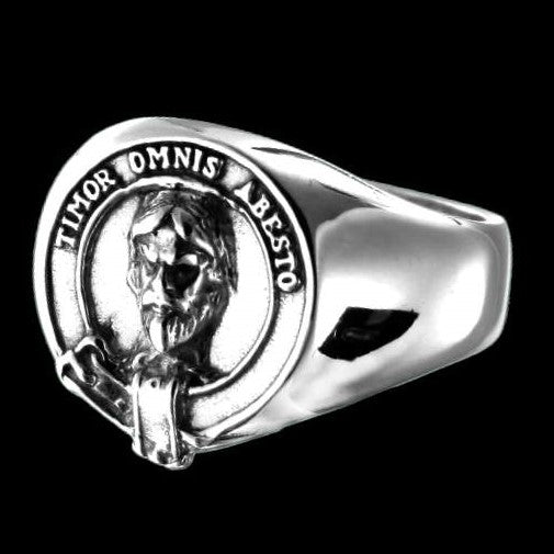 MacNab Clan Crest Signet Ring Scot Jewelry Rings