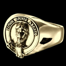 Load image into Gallery viewer, MacNab Clan Crest Signet Ring Scot Jewelry Rings
