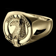 Load image into Gallery viewer, MacNicol Clan Crest Signet Ring Scot Jewelry Rings
