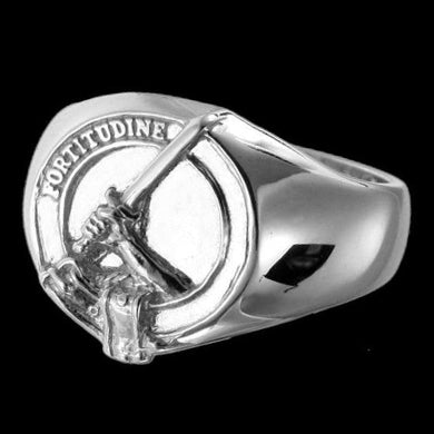 MacRae Clan Crest Signet Ring Scot Jewelry Rings