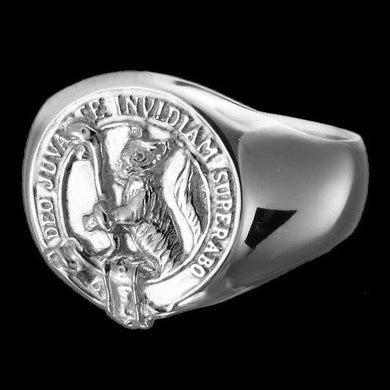MacThomas Clan Crest Signet Ring Scot Jewelry Rings
