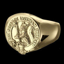 Load image into Gallery viewer, MacThomas Clan Crest Signet Ring Scot Jewelry Rings
