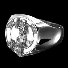 Load image into Gallery viewer, Murray Clan Crest Signet Ring Scot Jewelry Rings
