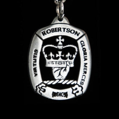 Robertson Clan Crest Pendant - large Scot Jewelry Charms & Pendants