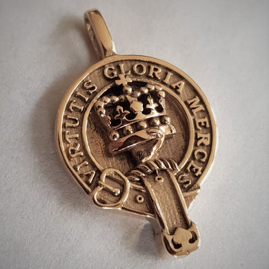 Robertson Clan Crest Pendant Scot Jewelry Charms & Pendants